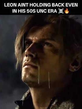 "Great...Chainsaw 😑" - Leon Aint holding back even his 50s in RE9 #shorts #residentevilrequiem #re4