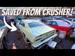 We Rescue Abandoned Muscle Cars And Classic Cars From the Junkyard! Save From The Crusher! CCC Ep.23
