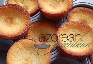 Milk Tarts / Queijadas de Leite - Maria Lawton - The Azorean Greenbean