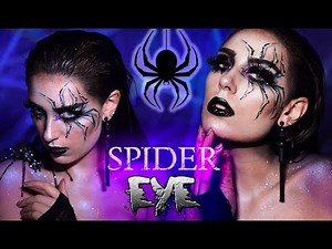3D SPIDER EYE ILLUSION | HALLOWEEN MAKEUP TUTORIAL 2018 | Victoria lyn