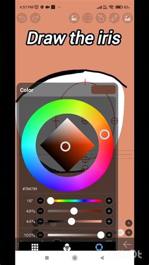 eyes moving tutorial