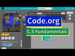 Code.org Express Lesson 20.8 Functions in Minecraft | Answers Explained | Course E Lesson 10.8