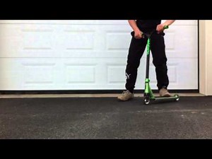 Faire un manual to 180 en trottinette freesstyle / Combiner manual avec 180