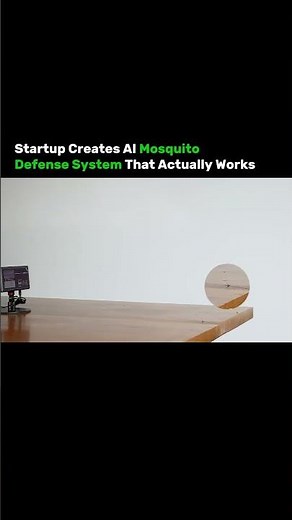 World's First AI Mosquito Defense System in Action!