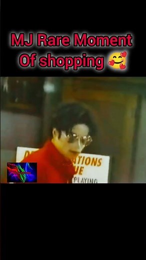 Rare Footage: Michael Jackson Shopping in Public! #michaeljackson