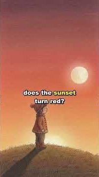 Why Is the Sky Blue but the Sunset Red? #science