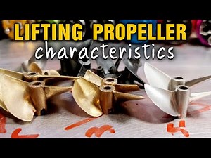 Lifting Props And What They Do To Fast Electric RC Boat - Propeller Identification