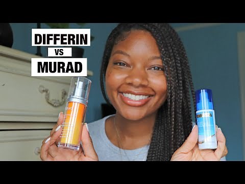 MURAD Rapid Dark Spot Correcting Serum VS DIFFERIN Dark Spot Correcting Serum