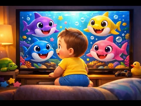 🎵 Baby Shark Song 🦈 | Fun Shark Rhymes for Kids | Nursery Rhymes & Kids Songs | Doo Doo Doo Song