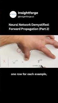 Neural Network Demystified: Forward Propagation (Part 2)