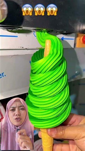 BELI ESKRIM COKLAT ⁉️MATCHA BUAT OM ITU😱😍