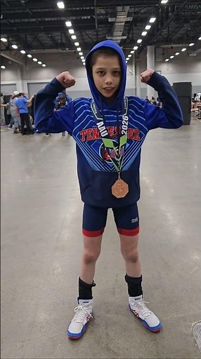First Time Representing Team Tennessee Red at Iowa #wrestling