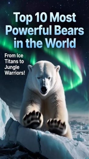 Top 10 Most Powerful Bears In The World / Wildlife Documentary