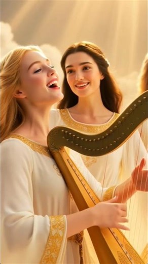 Angels Dancing for God with Joy | Heavenly Drums and Celebration