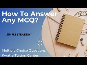 Secret to Crack Any MCQ Exam || Secrets by Topper || Simple Strategy To Attempt MCQ Questions Video Lecture - Class 10