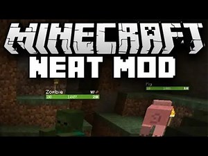 Minecraft | NEAT MOD, (Health Indicator) | Mod Showcase (1.21.6/1.7.10)