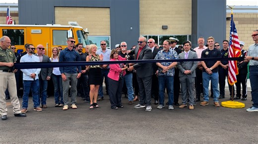 Carson City’s first new fire station in half a century is open! And with it, Fire Engine 55 has received its first dispatch and is now officially serving the capital city and her citizens. Story to come. | Carson Now