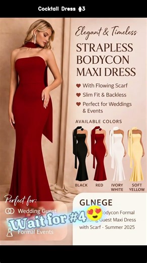 6 Elegant Cocktail Dresses You’ll Love ✨