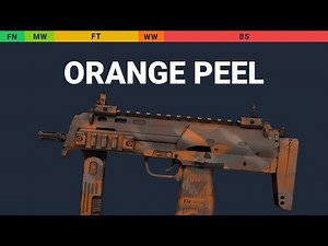 MP7 Orange Peel - Skin Float And Wear Preview
