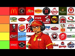 The Fast Food + Casual Resturant Tierlist