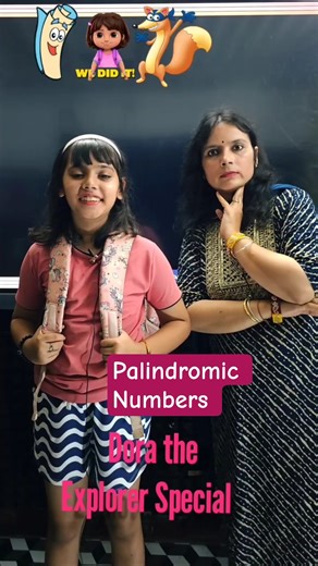 Palindromic Numbers| Magic of Numbers | Maths Magic #ytshorts #class6maths #shorts