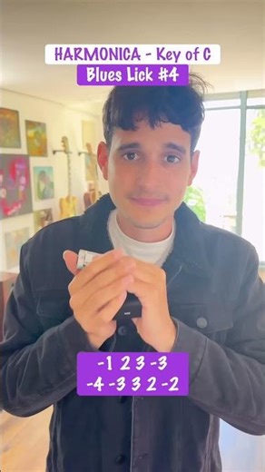 6 Licks In 60 Secs - Blues Harmonica