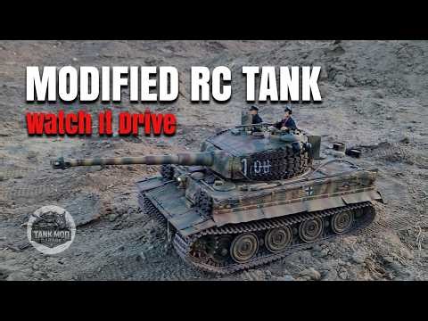I Finished Modifying This RC Tank… Now Watch It Drive!
