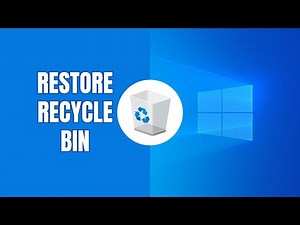 Windows 10 Recycle Bin missing? Here's how to restore it