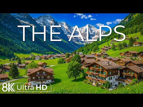The Alps 8K – Mirror Lakes, Misty Peaks & The Celestial Beauty of the European Highlands