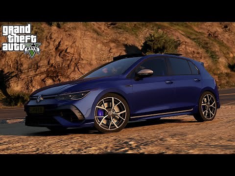 GTA 5 Volkswagen Golf R MK8 2021 Gameplay [4K]