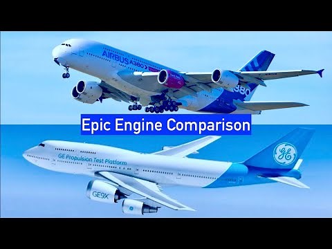 Rolls Royce Trent XWB vs GE9x vs Trent 1000: Battle of the Turbofan engine!