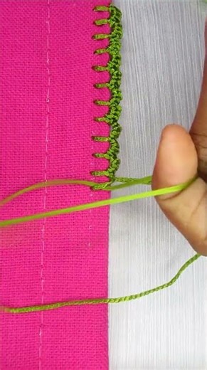 #embroidery #loopstitch #sewingtips #beginnersstitch ...