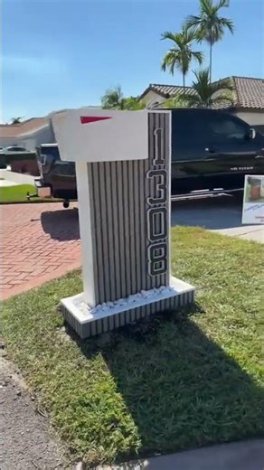 From Rusted to Modern | Composite Slat Wall Mailbox Upgrade