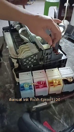 Epson L120 Ink Flushing Guide: Step-by-Step Manual Process