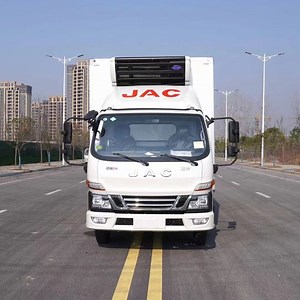 [Hot Item] JAC Small Refrigerated Truck Special Box Refrigerator 18 Cubic Mobile Refrigerated Refrigerators