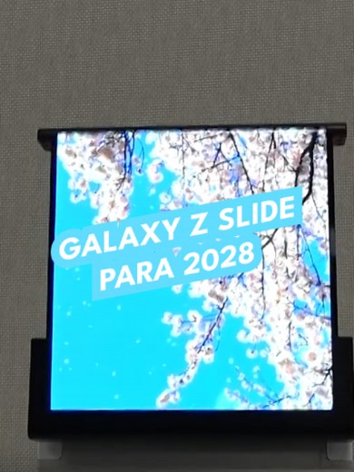 Galaxy Z Slide: primer teléfono enrollable comercial de Samsung (2028)