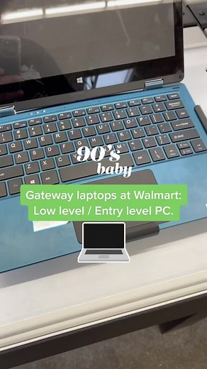 I didn’t know #gatewaycomputers still existed and the 90’s company was bought by #Acer. #houstontx #itengineer #laptops #STEM #ittech