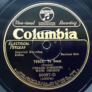 Cesare Formichi, Grace Holst - Tosca: Te Deum / Thais: Oasis And Finale, 3rd Act