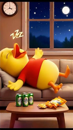 Cartoon Duck 🦆 Drinks All Night! | The Solo Beer Marathon! | Little Duck World