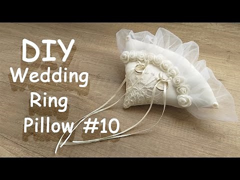 DIY - Wedding Ring Pillow #10