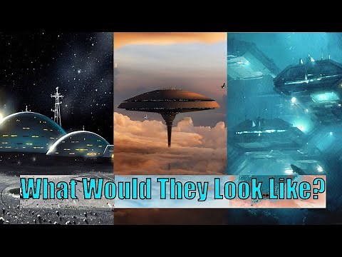 Space Bases On Different Planets COMPARISON