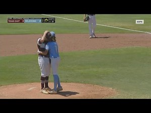 Little League baseball player shows incredible sportsmanship after being hit by pitch