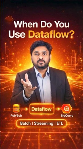 When should we use Data Flow in GCP? | Interview Question in GCP | #cloudupskill #gcp #education