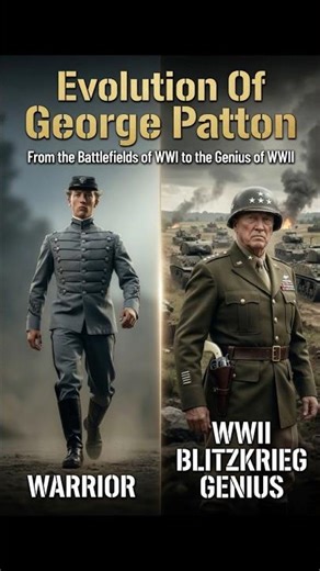 Evolution Of George Patton: Warrior to WWII Blitzkrieg Genius