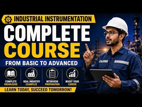 Industrial Instrumentation Complete Course | Basic to Advanced | Lecture 01 | The Engineers Group✅