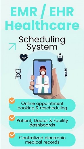 🩺💉EMR & EHR Healthcare Scheduling System Demo | Appointment & Patient Records Software