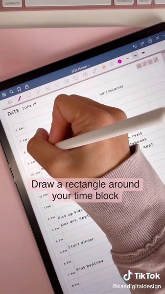Time Blocking in GoodNotes: Tips & Templates