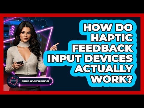How Do Haptic Feedback Input Devices Actually Work? - Emerging Tech Insider