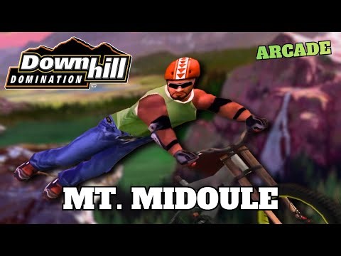 Downhill Domination MT. Midoule Arcade Gameplay - PCSX2