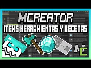 Mcreator crea tu mod #2 -Items,Herramientas y Recetas-